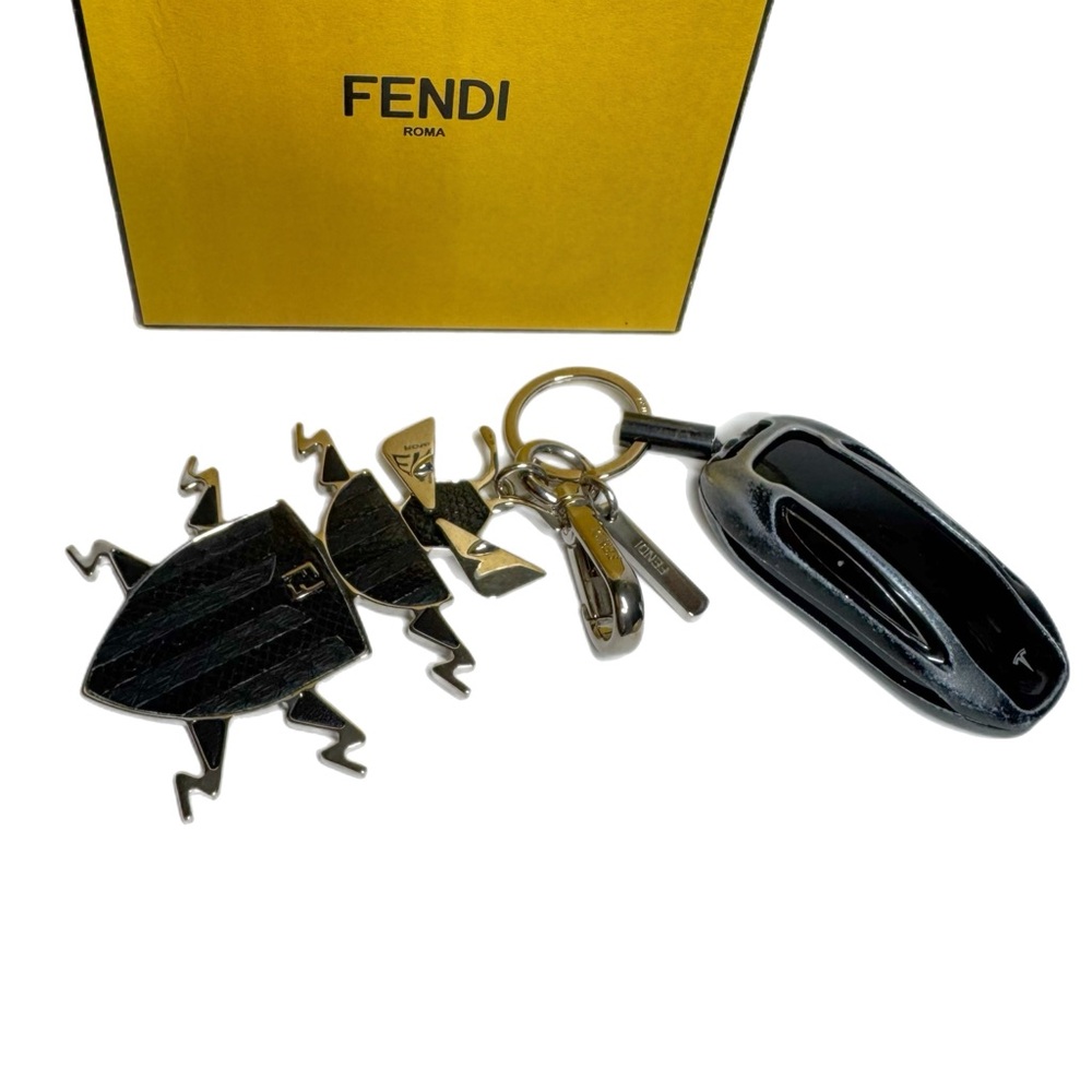 Fendi Authentic ULTRA Rare “Bad Bugs” Monster Giant Beetle Key Chain Charm NWOT